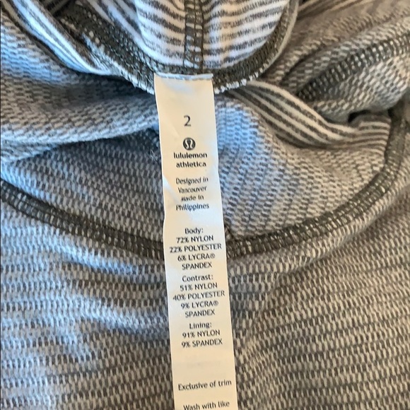 Lululemon 2 Think Fast Hoodie Heathered Grey Slate - Picture 3 of 8